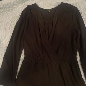 Honey Punch black romper